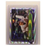 Ezequiel Tovar 2025 Topps Chrome Raywave Refractor