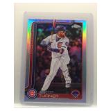 Justin Turner 2025 Topps Chrome Silver Foil