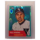 Paul Konerko 2022 Topps Chrome Aqua Lava /299