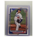 Yoshinobu Yamamoto 2024 Topps Rookie