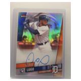 Dawel Lugo 2019 Topps Finest Rookie Auto