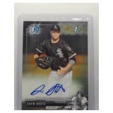 Gavin Sheets 2017 Bowman Chrome 1st Bowman Auto