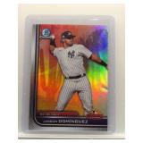 Jasson Dominguez 2023 Bowman Chrome Arizona...