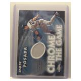 Jorge Posada 2005 Topps Chrome Gaem Used Patch