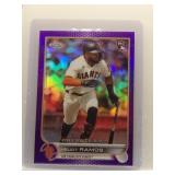 Heliot Ramos 2022 Topps Chrome Purple Rookie