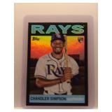 Chandler Simpson 2025 Topps Archive Black Rookie
