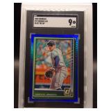 Brooks Lee 2025 Donruss Blue /149 SGC 9