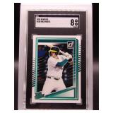 Nick Kurtz 2025 Donruss Rated Prospect SGC 8