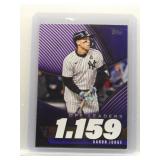 Aaron Judge 2025 Topps OPS Leaders
