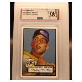Mickey Mantle 1952 Reprint Collect Direct IX+