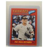 Aaron Judge 2026 Topps Heritage Red Parallel