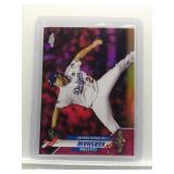 Clayton Kershaw 2020 Topps Chrome Pink Parallel
