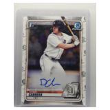 Daniel Cabrera 2021 Bowman Chrome 1st Bowman Auto