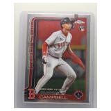 Kristian Campbell 2025 Topps Chrome Rookie