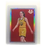 Caitlin Clark 2023 Bowman U Silver Prizm Rookie