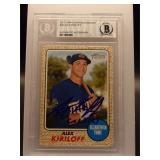 Alex Kiriloff 2017 Topps Heritage Minors Auto...