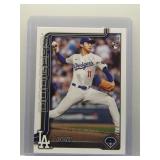 Roki Sasaki 2025 Topps Rookie