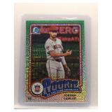 Jordan Lawlar 2024 Bowman Chrome Green Mojo Rookie