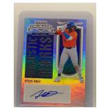 Jesus Baez 2025 Crusade Majestic Marks Rookie Auto
