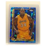Shaquille O'Neal 2025 Topps Chrome blue ice ref.