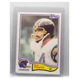 Dan Fouts 1982 Topps