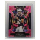 Drake Maye 2025 Select Concourse pink shock ref.