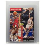 M. Jordan/S. Pippen 1992 Upper Deck Scoring...
