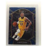 LeBron James 2021 Select Concourse blue