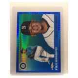 Felix Hernandez 2025 Topps Chrome Platinum blue...