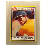 Rickey Henderson 1991 Post
