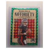 Michael Penix Jr. 2024 Mosaic Notoriety rookie...