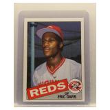 Eric Davis 1985 Topps Rookie