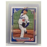 Yoshinobu Yamamoto 2024 Bowman rookie