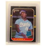 Bo Jackson 1987 Donruss rookie