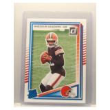 Shedeur Sanders 2025 Donruss rookie