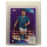 Stanislav Lobotka 2026 Topps Chrome purple...
