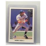 Sammy Sosa 1990 Leaf Rookie
