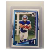 Cam Skattebo 2025 Donruss rookie
