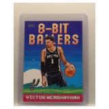 Victor Wembanyama 2025 Topps 8 Bit Ballers