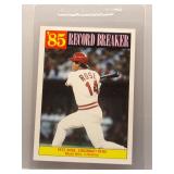 Pete Rose 1986 Topps Record Breaker