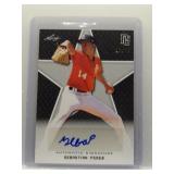 Sebastian Perez 2020 Leaf Perfect Game auto /50