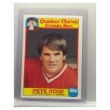 Pete Rose 1986 Topps Quaker
