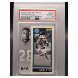 2023 Panini BW Rookies DeVon Achane PSA 10