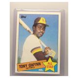 Tony Gwynn 1985 Topps All-Star