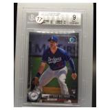Cody Bellinger 2017 Bowman Chrome rookie BCCG 9