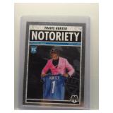 Travis Hunter 2025 Mosaic Notoriety rookie