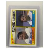 C. Warner/E. Dickerson 1984 Rushing Leaders