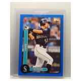 Ichiro #/40 2021 Topps Brooklyn Collection blue...