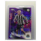 Nick Woltemade 2026 Topps Chrome purple...