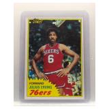 Julius Erving 1981 Topps